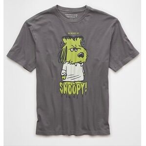 Halloween Monster Snoopy 100% Cotton Graphic T-Shirt For Men Size M. New W Tags
